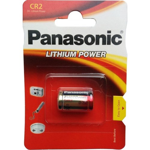 foto батарейки panasonic cr-2l lithium 1шт (cr-2l/1bp)