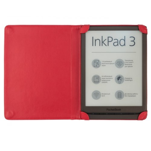 foto чохол pocketbook valenta для ink pad 3 pb740 (vlpb-tb740rd1) red
