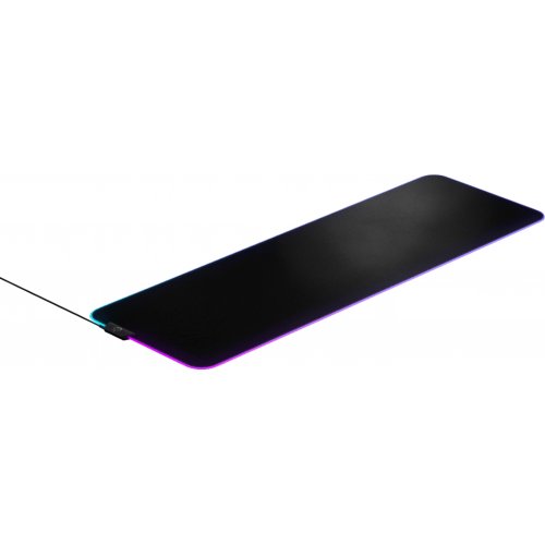 foto килимок для мишки steelseries qck prism rgb cloth xl (63826) black