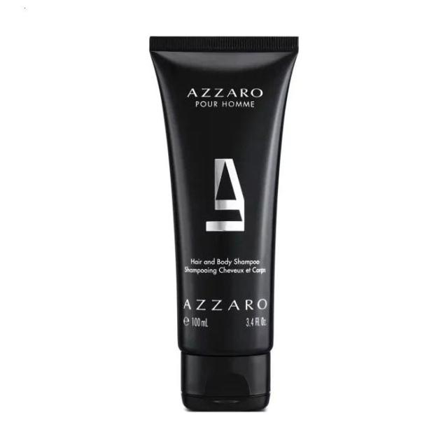 foto парфумований шампунь для тіла та волосся azzaro pour homme чоловічий, 100 мл