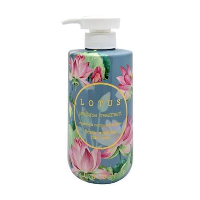 foto парфумований бальзам для волосся jigott lotus perfume treatment, 500 мл