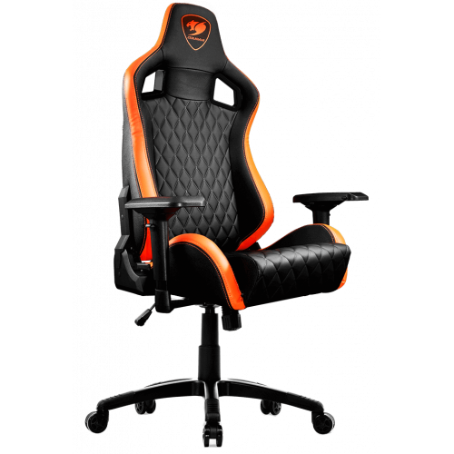 foto ігрове крісло cougar armor s gaming chair black/orange