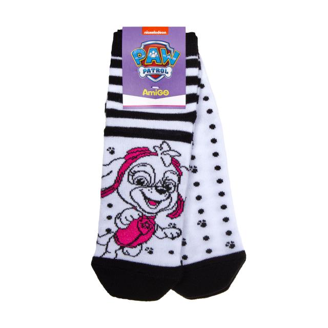 foto набір шкарпеток дитячих amigo скай чорно-білі 2 шт, розмір 18-20