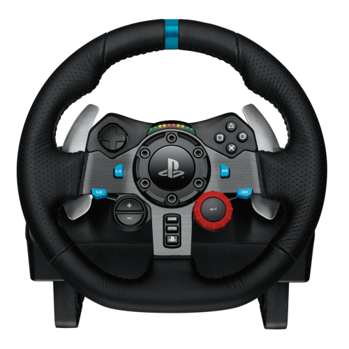 foto кермо logitech g29 driving force racing wheel (941-000112) black