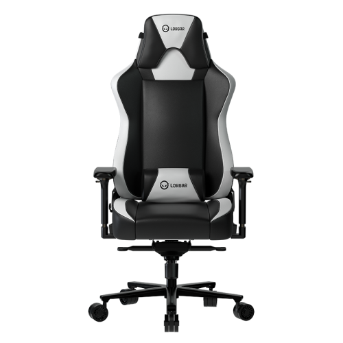foto ігрове крісло lorgar base 311 (lrg-chr311bw) black/white