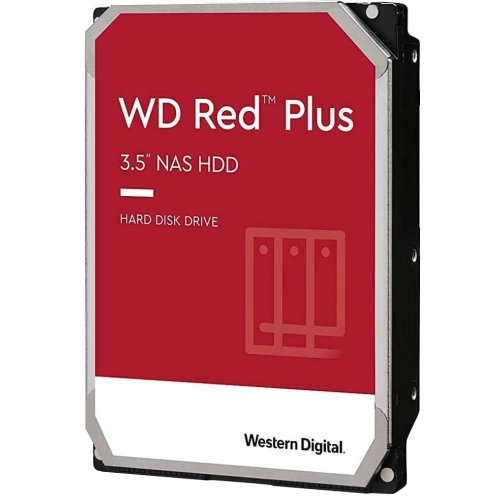 foto "жорсткий диск western digital red plus nas 6tb 256мb 5400rpm 3.5"" (wd60efpx)"