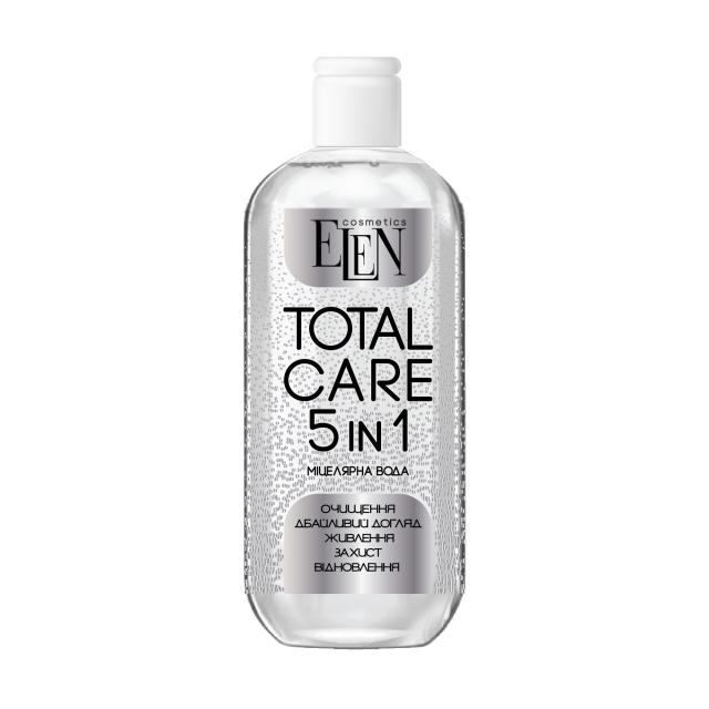 foto міцелярна вода elen cosmetics total care 5 in 1, 500 мл