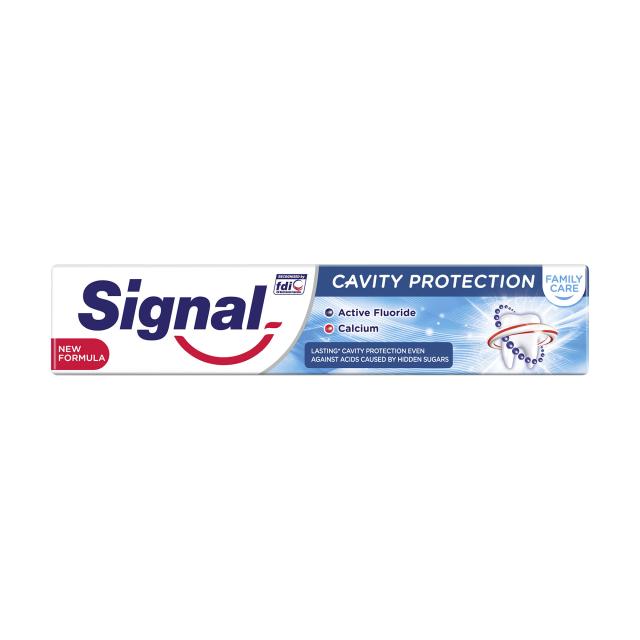 foto зубна паста signal cavity protection захист від карієсу для всієї сім'ї, 75 мл