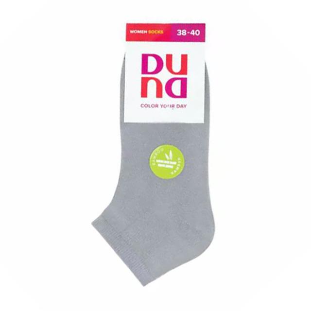 foto шкарпетки жіночі duna 3117 укорочені, сірі, розмір 23-25