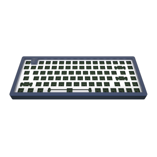 foto основа для клавіатури dark project kd83a ltd aluminum barebones (kb-cst-831-502224) blue