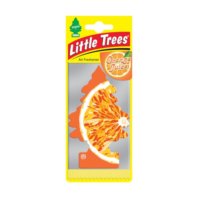 foto ароматизатор для автомобіля little trees ялинка апельсиновий сік, 5 г