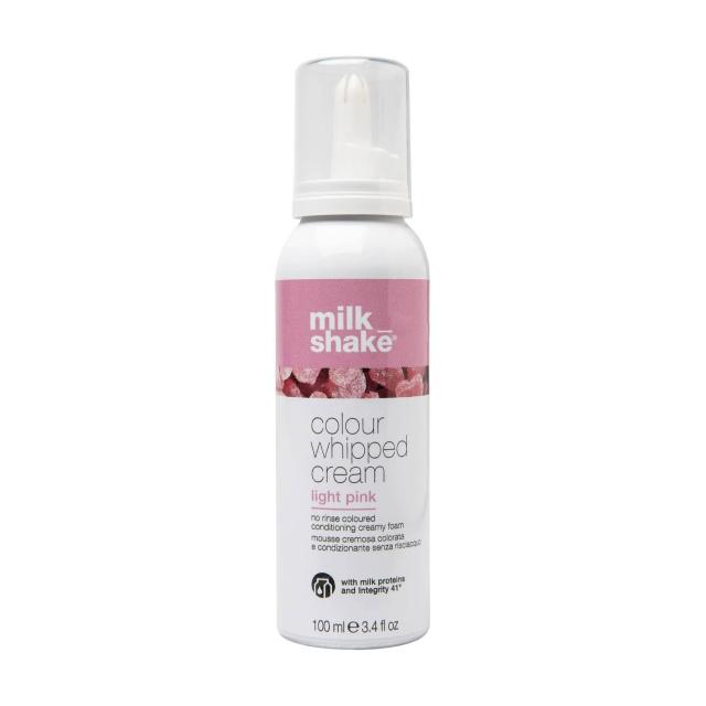 foto незмивна крем-пінка для волосся milk_shake colour whipped cream, light pink, 100 мл