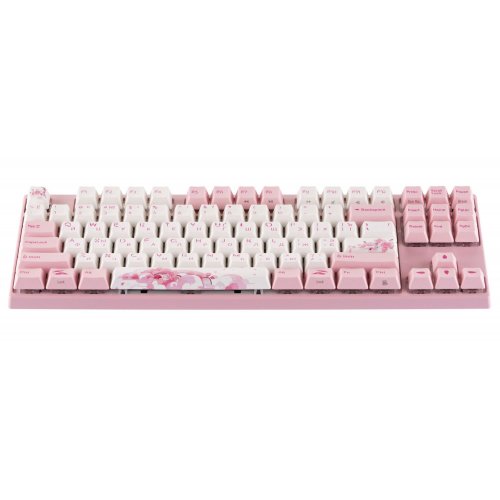 foto клавіатура varmilo vea87 sakura r2 cherry mx blue (a23a027a1a0a17a024) pink/white