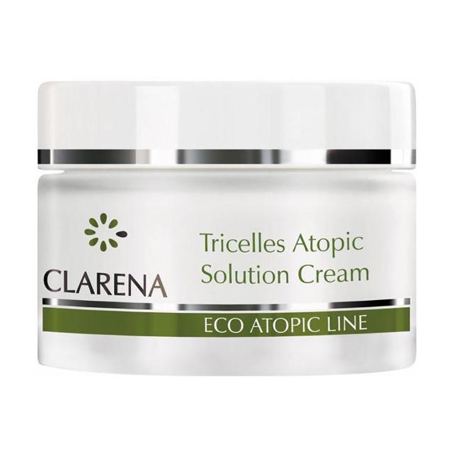 foto крем для обличчя clarena tricelles atopic solution cream з трьома типами мерістемальних клітин, 50 мл