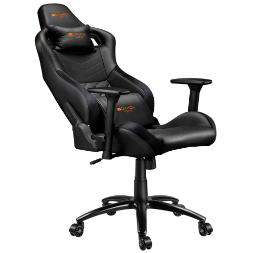foto ігрове крісло canyon nightfall gc-7 (cnd-sgch7) black/orange