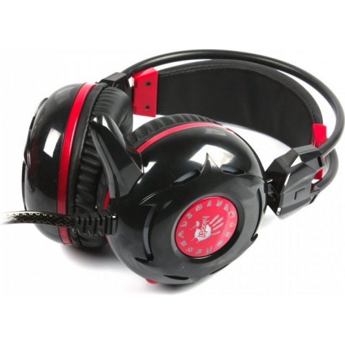 foto навушники a4tech bloody g300 black/red