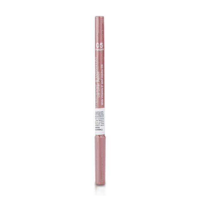 foto водостійкий олівець для губ seventeen supersmooth waterproof lipliner, 05 peachy, 1.2 г