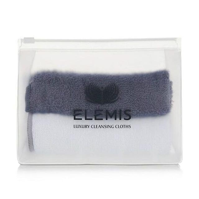 foto набір рушників для очищення обличчя elemis luxury cleansing cloths, 2 шт