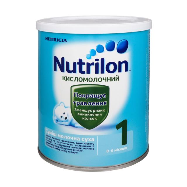 foto суха молочна суміш nutrilon kисломолочний 1, 0-6 місяців, 400 г