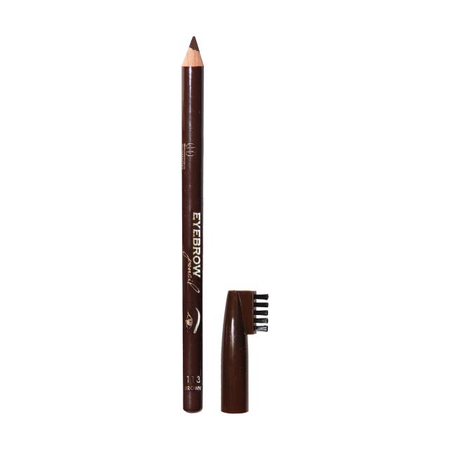 foto олівець для брів db cosmetic з пензликом 113