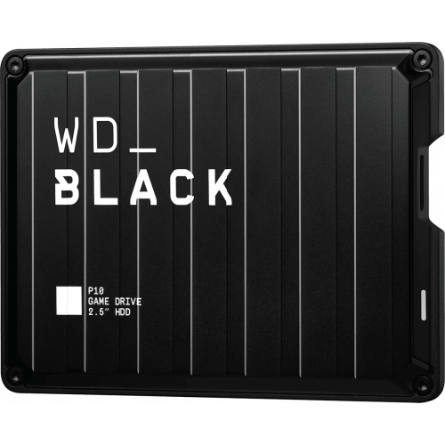foto зовнішній hdd western digital black p10 black p10 game drive 2tb (wdba2w0020bbk-wesn) black
