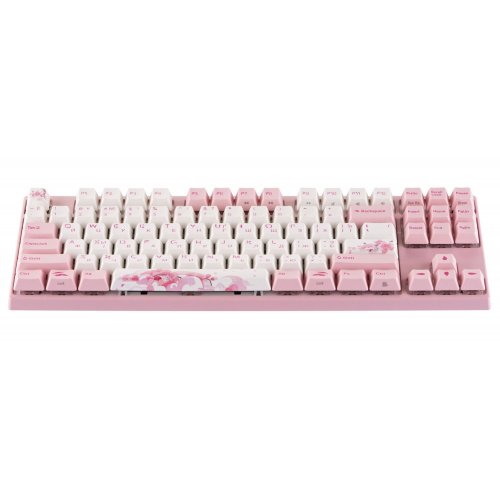 foto клавіатура varmilo vea87 sakura r2 ec daisy v2 (a33a027a8a3a17a024) pink/white