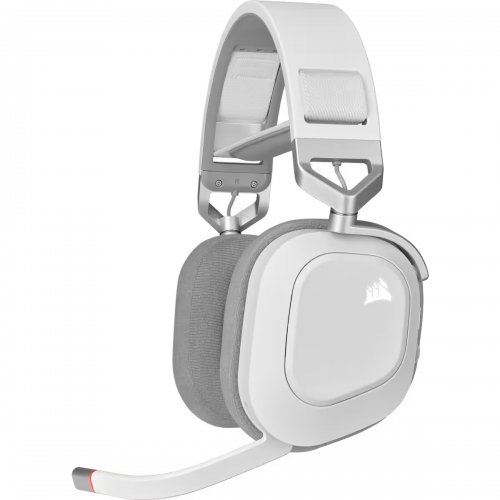 foto навушники corsair hs80 rgb wireless (ca-9011236-eu) white