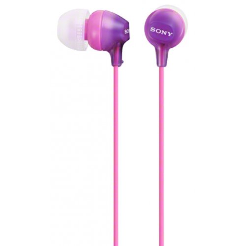 foto навушники sony mdr-ex15lp violet